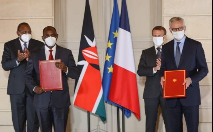 La France renforce sa position au Kenya : visite du président Kenyatta à  Paris | Direction générale du Trésor