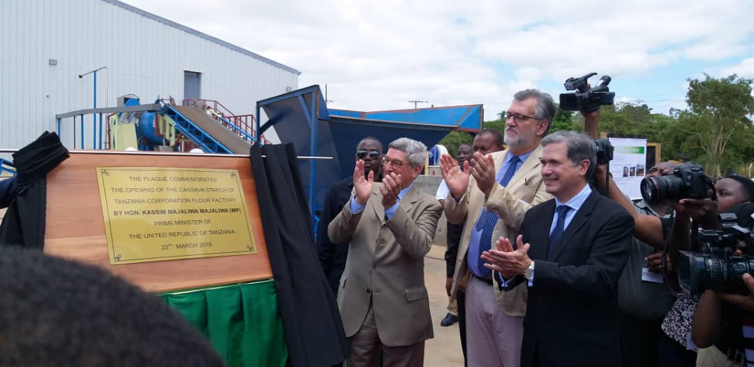 Inauguration de l'usine