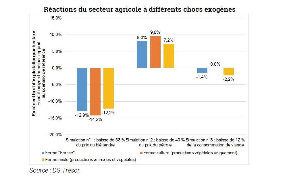 Trésor-Éco n° 240 - L'agriculture française face à des chocs externes