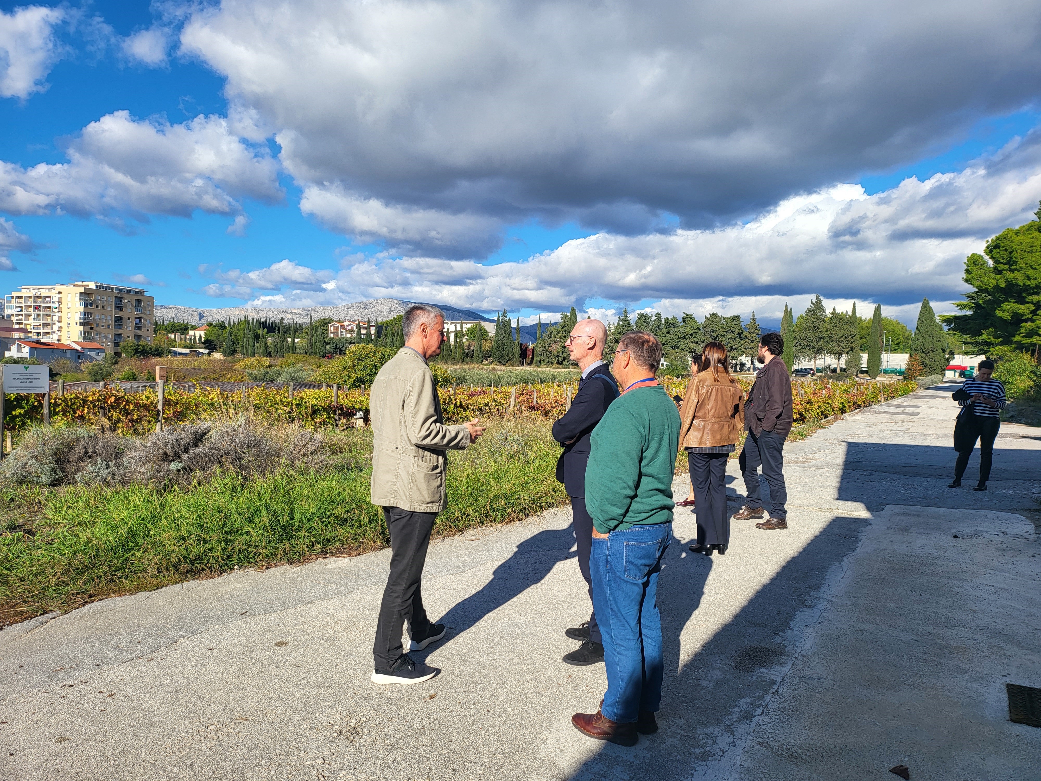 Visite de l'Institut des cultures adriatiques et de la réhabilitation du karst