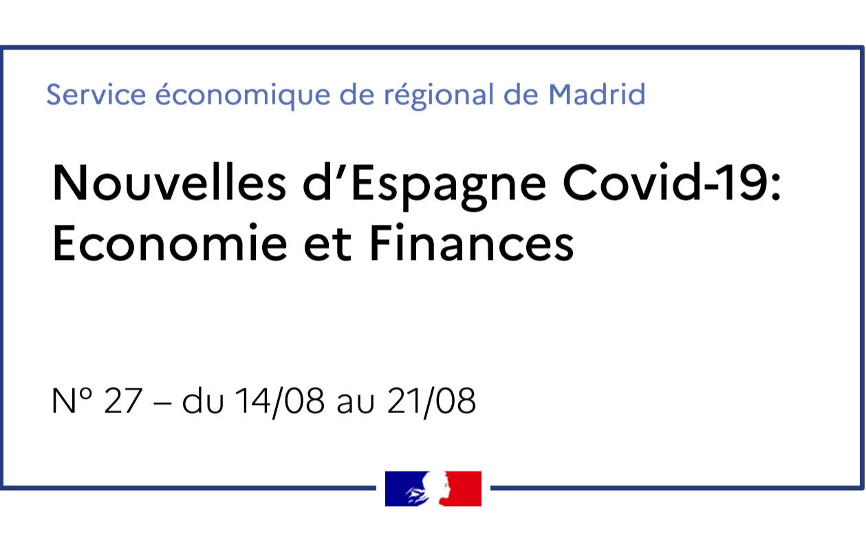 Nouvelles d'Espagne - Covid-19 n°27/2020