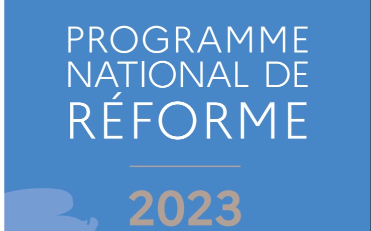 Présentation du Programme National de Réforme 2023 