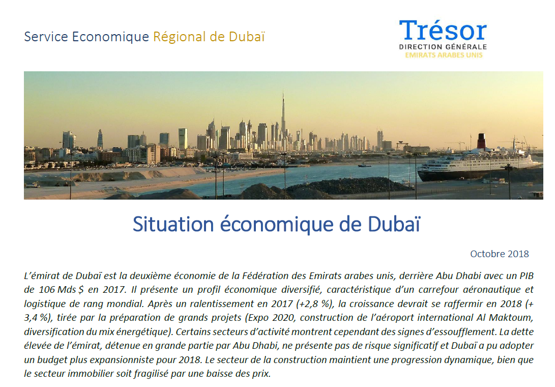 Situation économique de Dubaï