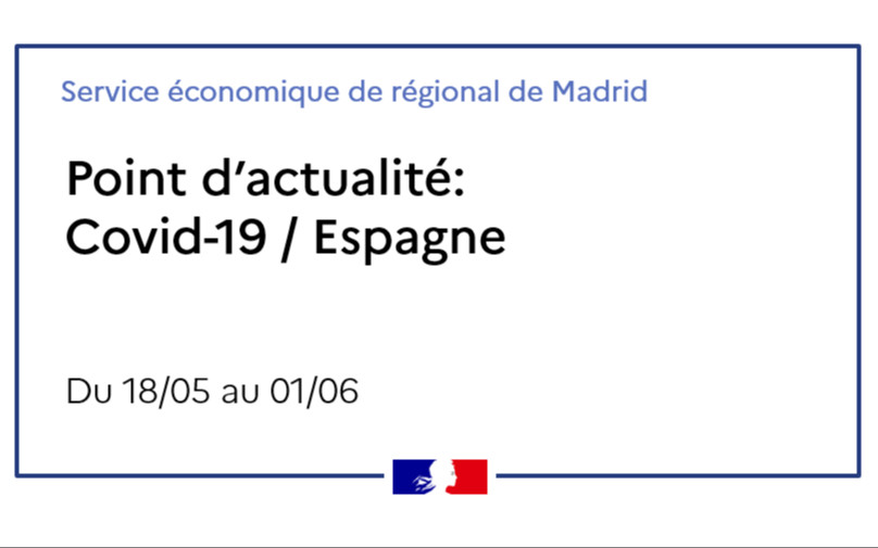 Point d'actualité : Covid-19 / Espagne - du 18/05 au 01/06