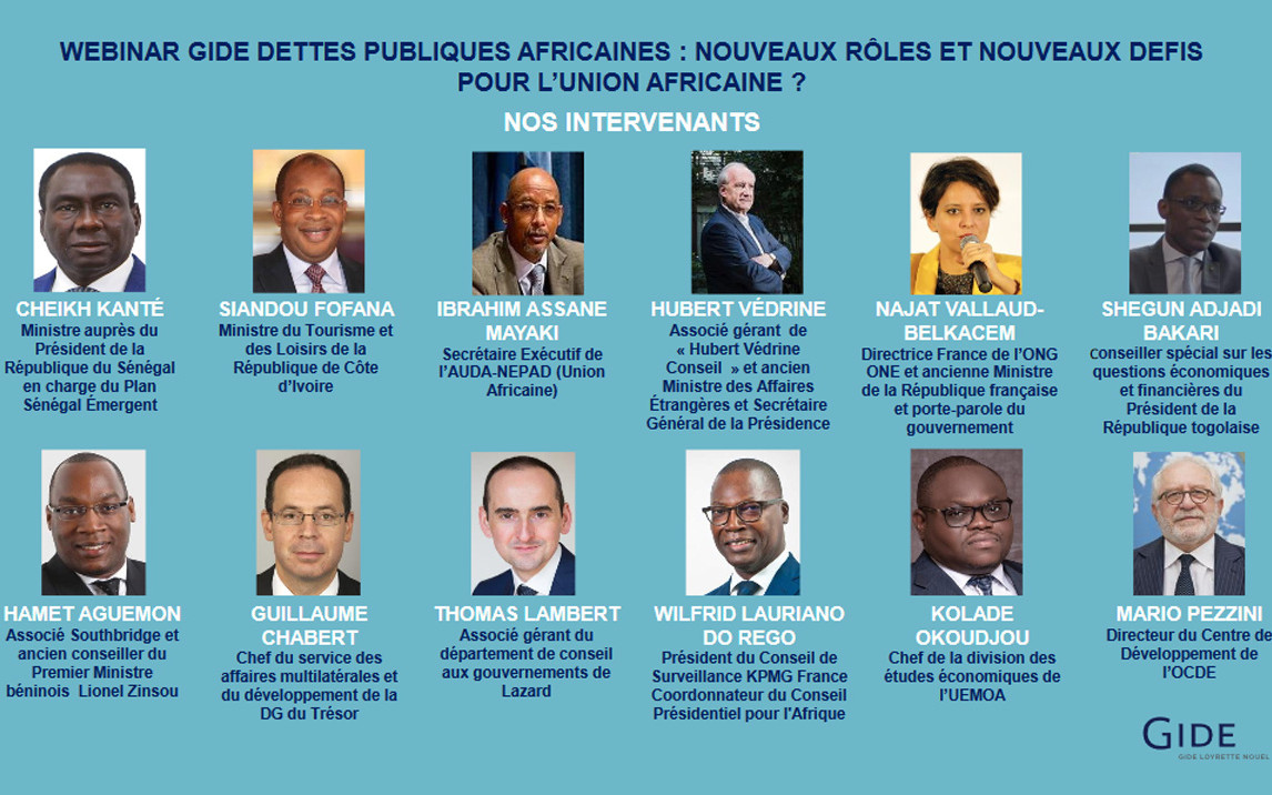 Covid-19 | Webinaire sur les dettes publiques africaines : nouveaux rôles, nouveaux défis pour l'Union Africaine 