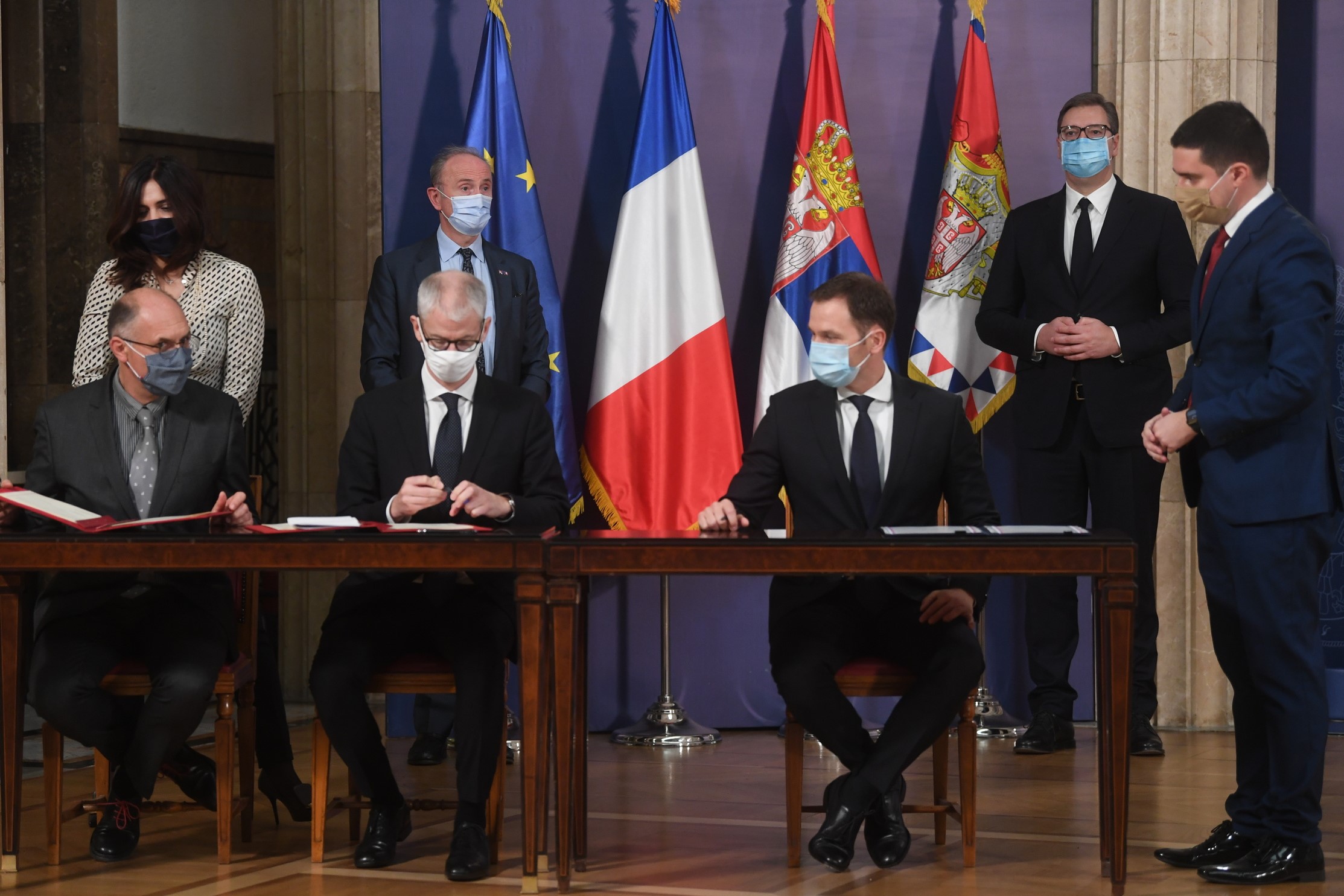  Signature de l’Accord Intergouvernemental (AIG) prévoyant la mobilisation de prêts du Trésor et de crédits garantis pour la réalisation du métro de Belgrade