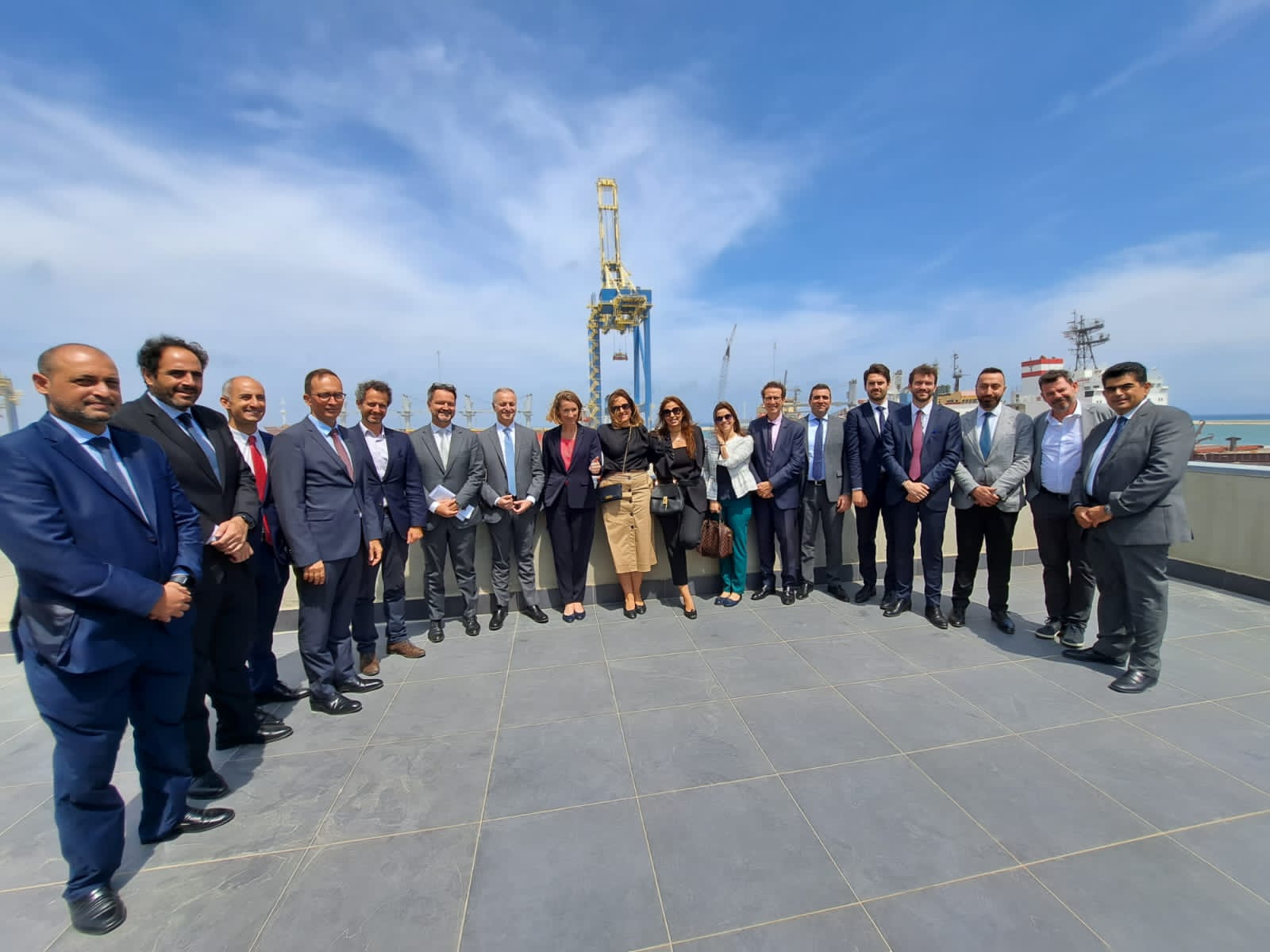 Visite du port de Tripoli