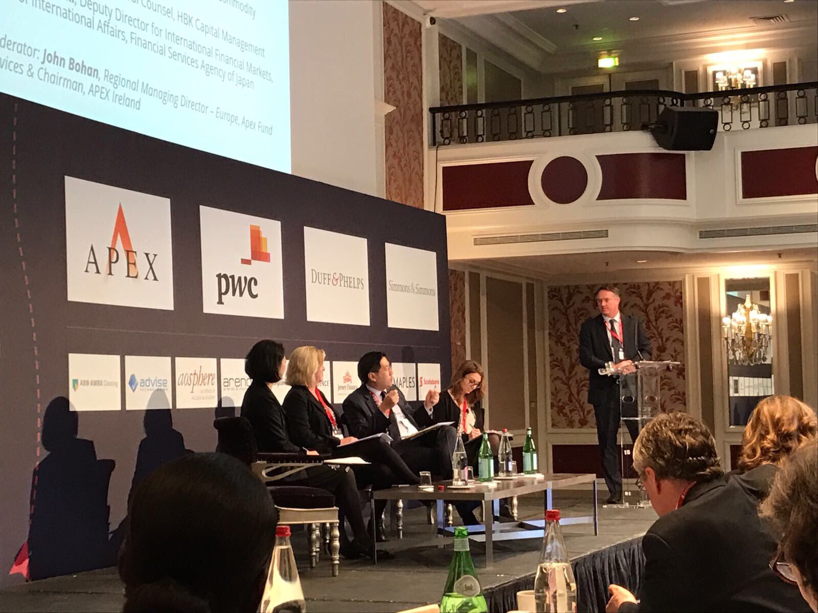 APEX Europe MD moderates the global outlook panel at @AIMA_org #GPRF2017