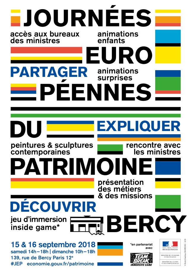 Affiche des JEP 2018