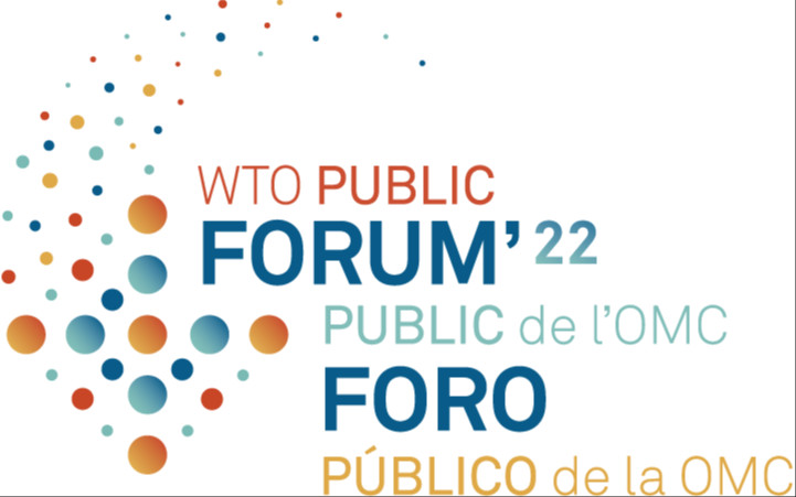 logo du forum public de l'omc 2022