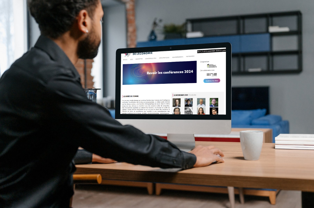 Page d'accueil du site des JECO 2025