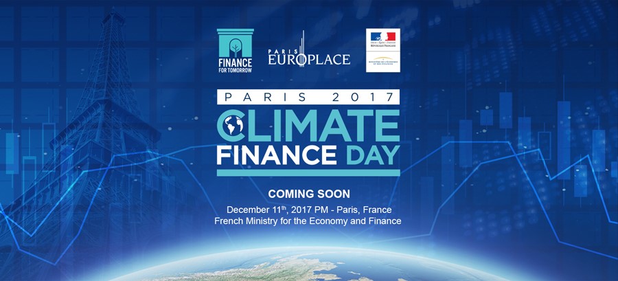 Visuel de l'événement "climate finance day"