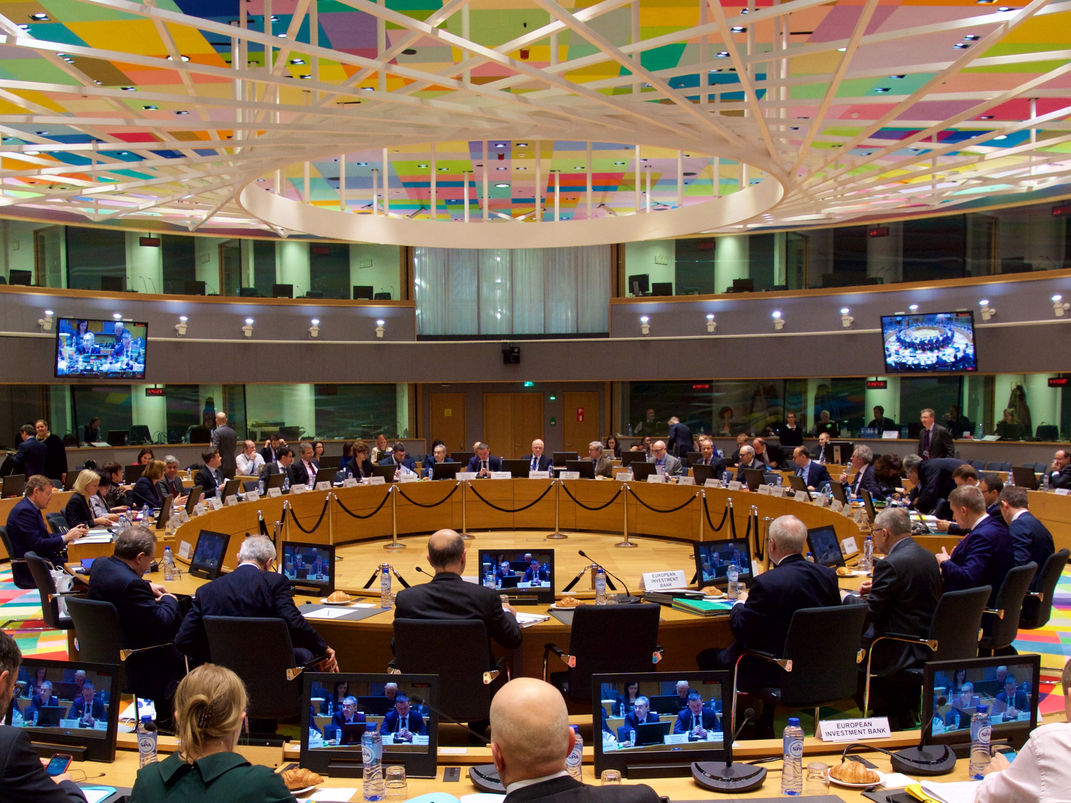 Conseil ECOFIN à Bruxelles (23 janvier 2018)