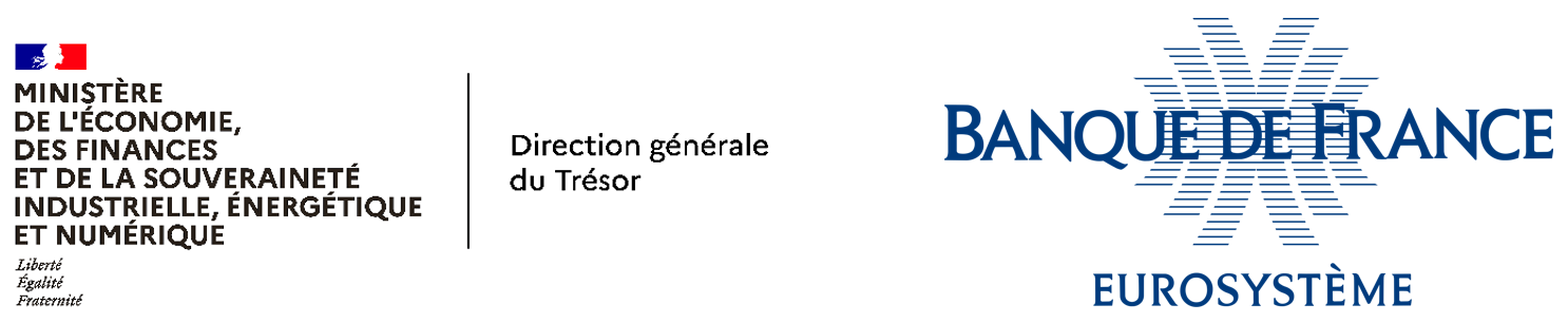Logos DG Tr&eacute;sor - Banque de France