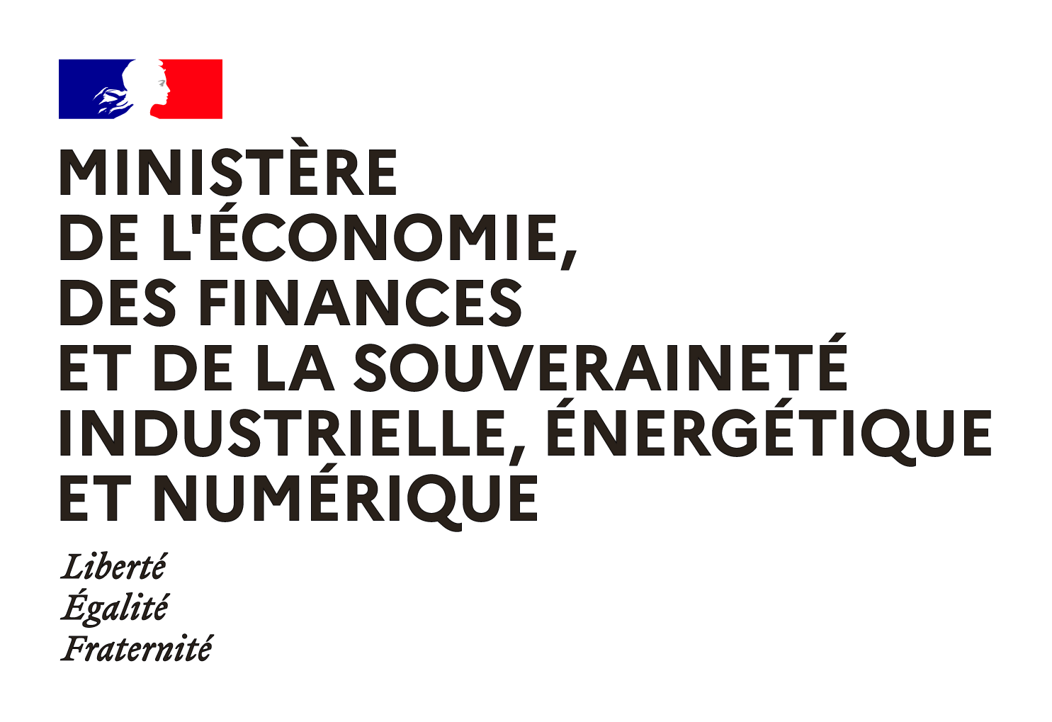 Le portail du ministère de l'Économie, des Finances et de la souveraineté Industrielle, énergétique et Numérique